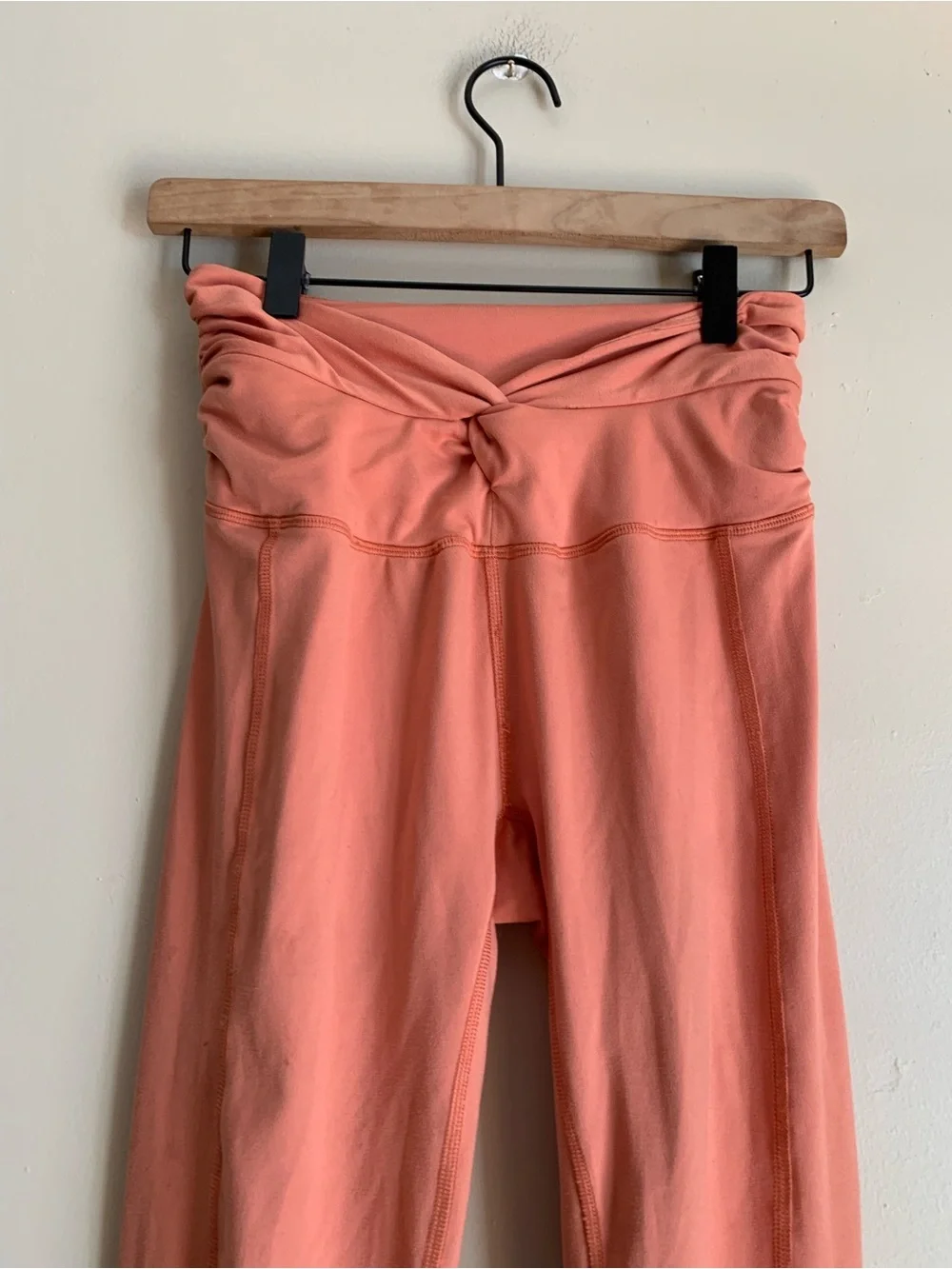 Free People Movement Coral Twist-Waist Athletic Leggings Women Bottoms Size S